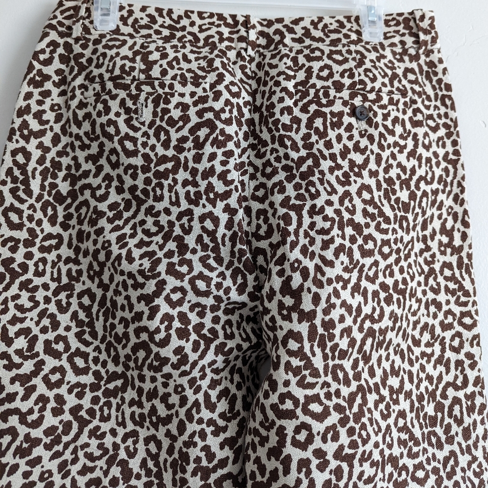 🌿J. CREW LEOPARD PRINT PANTS🌿 - Picture 4 of 7